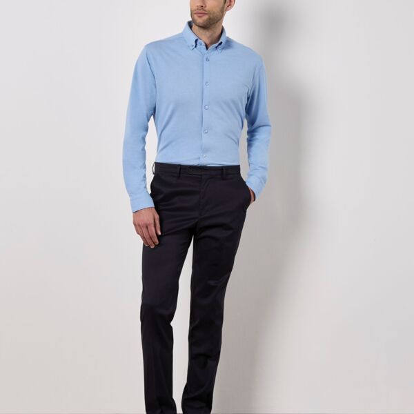Tailored Fit Superwash 60 Pique Shirt (Long Sleeve) Thumbnail