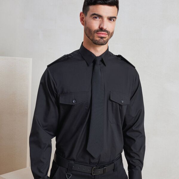 Long sleeve pilot shirt Thumbnail