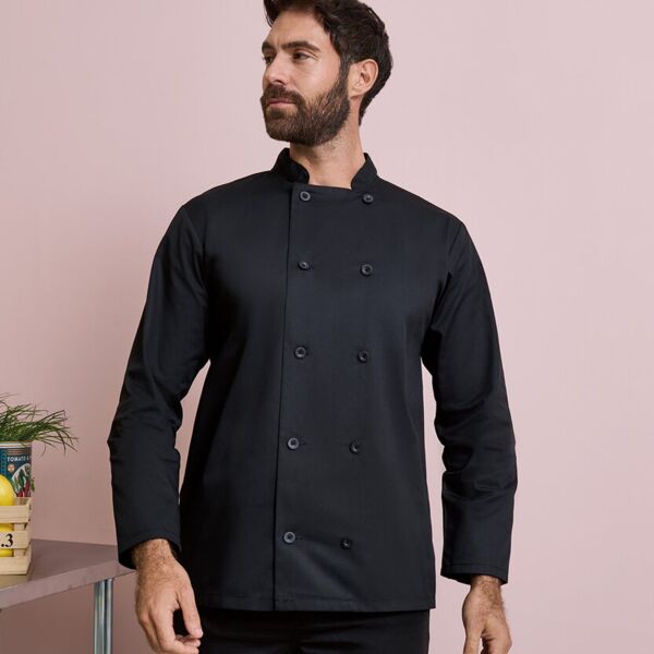 Long sleeve chef’s jacket Thumbnail