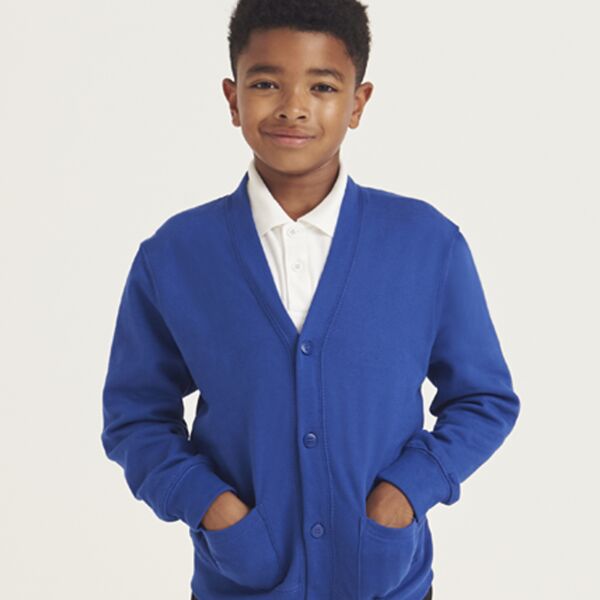 AWDis Academy Kids Sweat Cardigan Thumbnail
