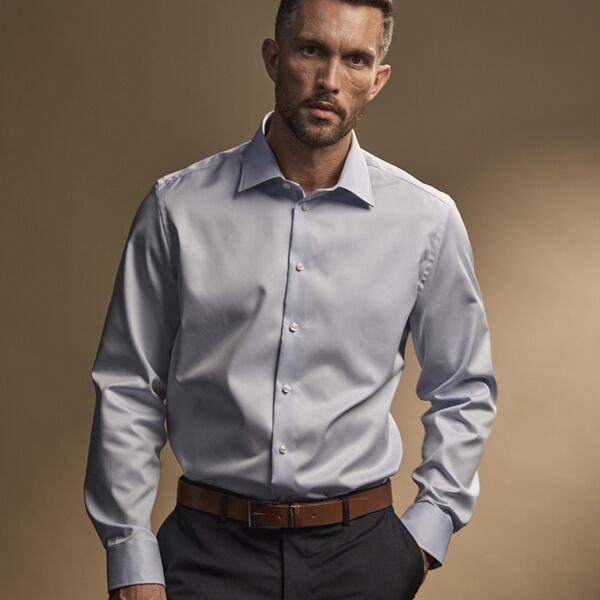 Tee Jays Luxury Comfort Fit Long Sleeve Oxford Shirt Thumbnail