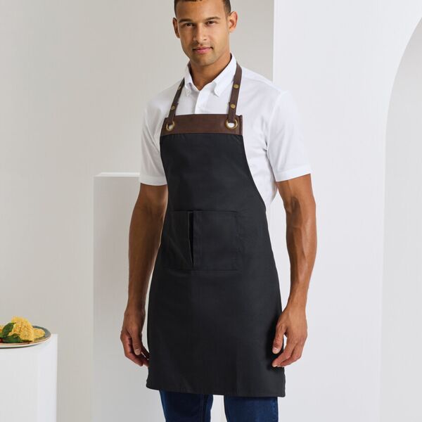 Espresso bib apron Thumbnail