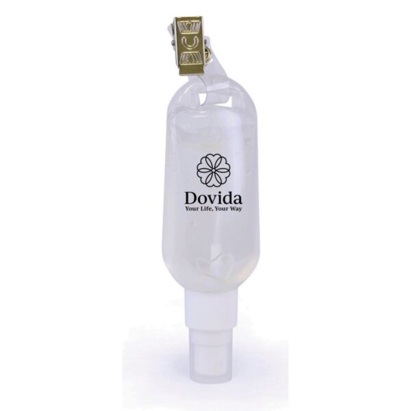 Dovida Hand Sanitiser with clip Thumbnail