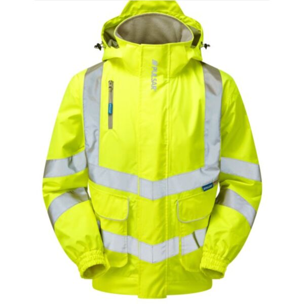 PULSAR® Protect Mesh Lined Bomber Jacket Yellow Thumbnail